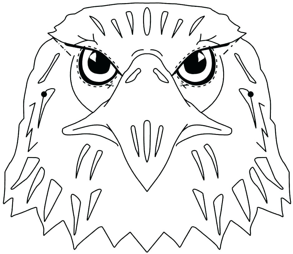 Eagles Logo Coloring Page Free Printable Pages Eagle 940x815 Eagles Logo Coloring Page Free Printable Pages Eagle