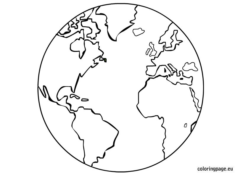 804x595 Coloring Pages Of Earth 14