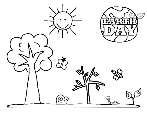 Earth Day Coloring Pages