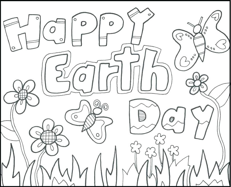 Free Earth Day Coloring Pages 3 878x711 Free Earth Day Coloring Pages 3