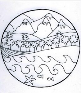 Happy Earth Day Coloring Pages For Kids 261x300 Happy Earth Day Coloring Pages For Kids