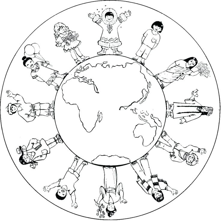 Printable Earth Day Coloring Pages 736x736 Printable Earth Day Coloring Pages