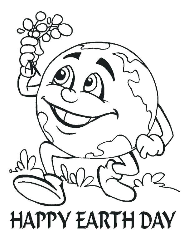 606x785 Earth Day Coloring Pages