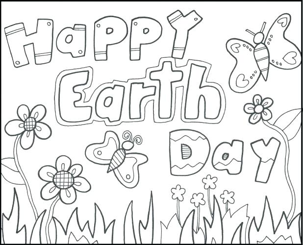 618x500 Earth Day 2015 Colouring Pages Earth Day Coloring Pages Happy
