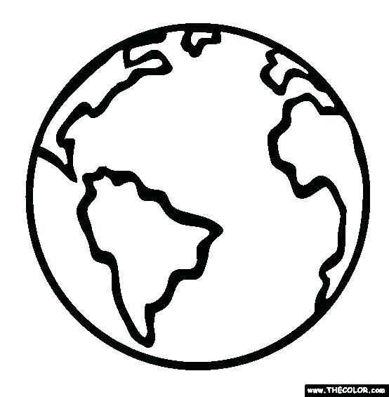 554x565 Earth Coloring Sheet Coloring Pages Earth Earth Coloring Pages