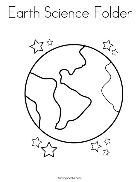 Earth Science Folder Coloring Page 468x605 Earth Science Folder Coloring Page