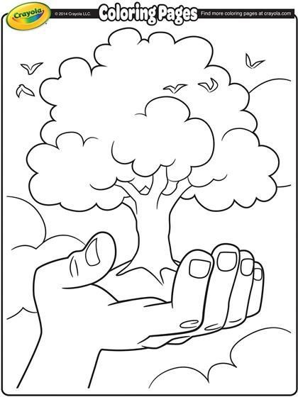 Let Your Creativity Grow With This Earth Day Coloring Page. 420x560 Let Your Creativity Grow With This Earth Day Coloring Page.