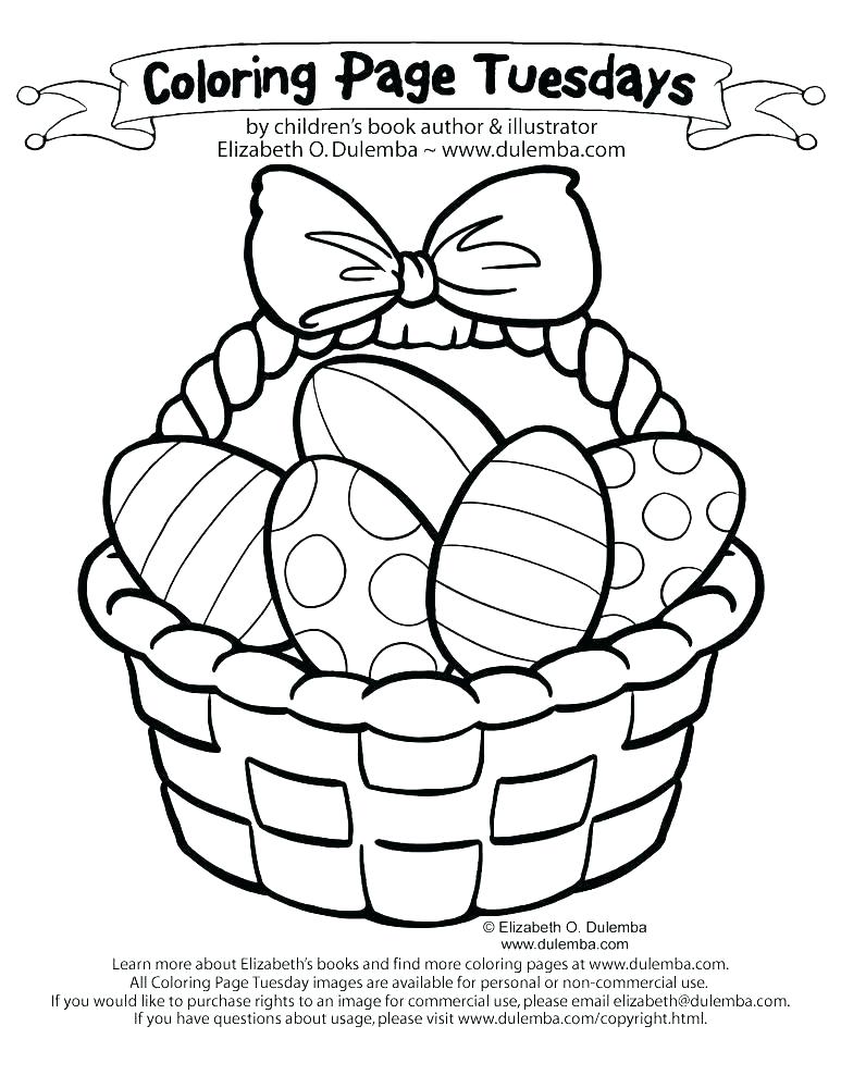773x1000 Empty Easter Basket Coloring Page Basket Coloring Page Basket