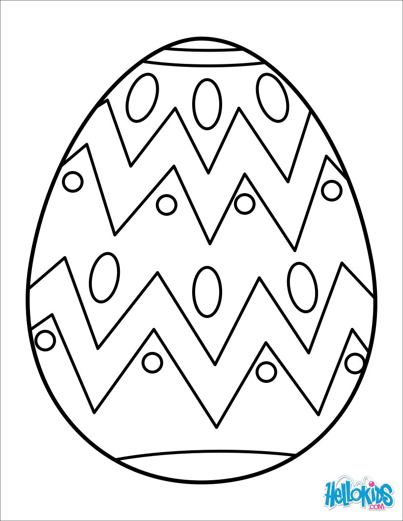 Easter Egg Coloring Pages 820x1060 Easter Egg Coloring Pages