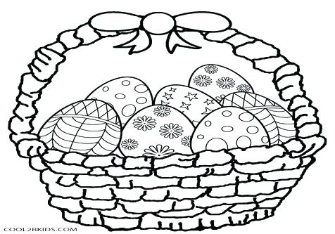 Easter Basket Printable Coloring Pages at GetColorings.com | Free ...