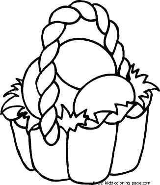 Free Printable Coloring Pages Easter Basket Baskets Coloring Pages 326x377 Free Printable Coloring Pages Easter Basket Baskets Coloring Pages