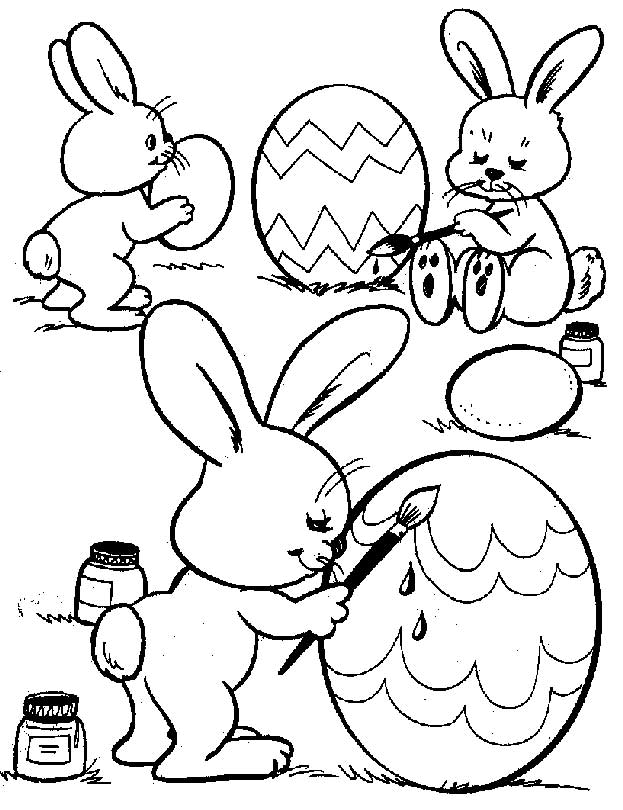 623x810 Easter Bunny Coloring Pages To Print Free Printable Easter Bunny