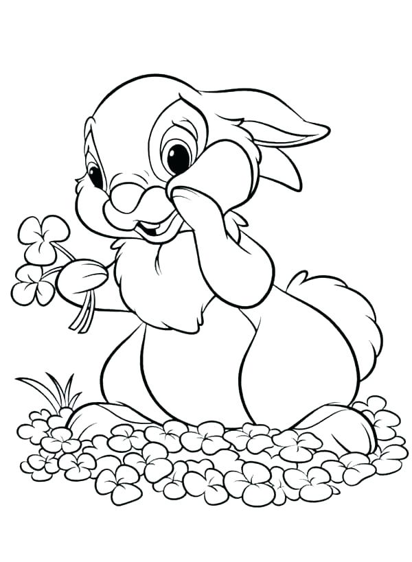 Easter Bunny Face Coloring Pages at GetColorings.com | Free printable ...