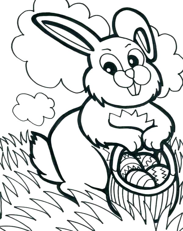 Free Online Easter Bunny Coloring Pages Page Sheets Printable Egg 600x758 Free Online Easter Bunny Coloring Pages Page Sheets Printable Egg