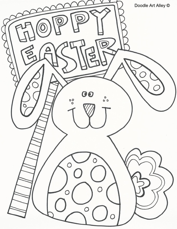 618x800 Easter Coloring Pages