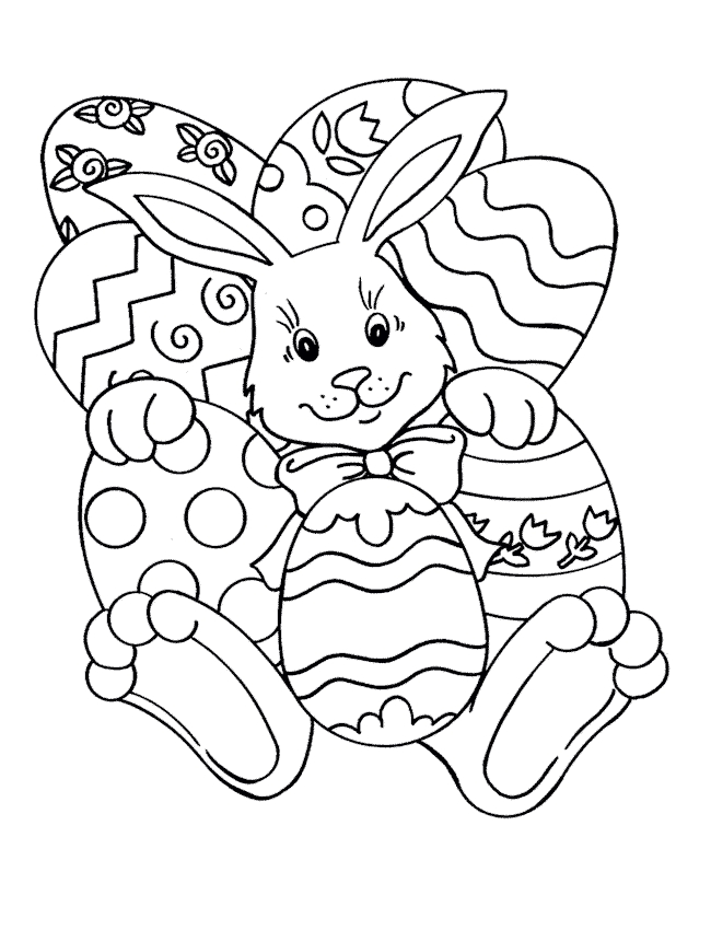 650x850 Coloring Printable Easter Coloring Pages Activities