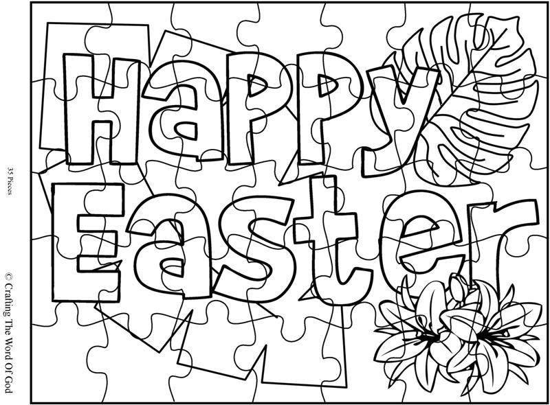 800x590 Easter Coloring Page Crafting The Word Of God