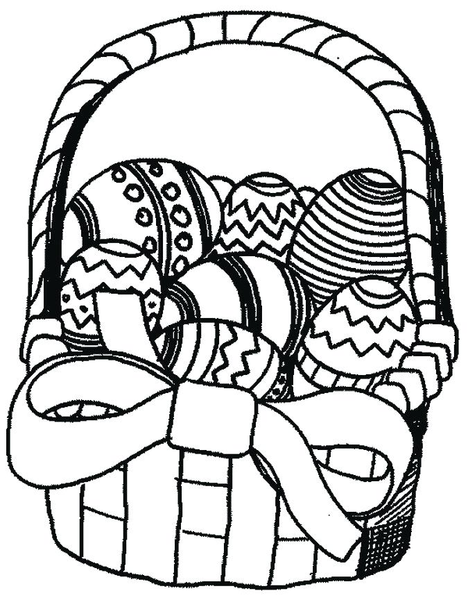 675x864 Easter Coloring Page