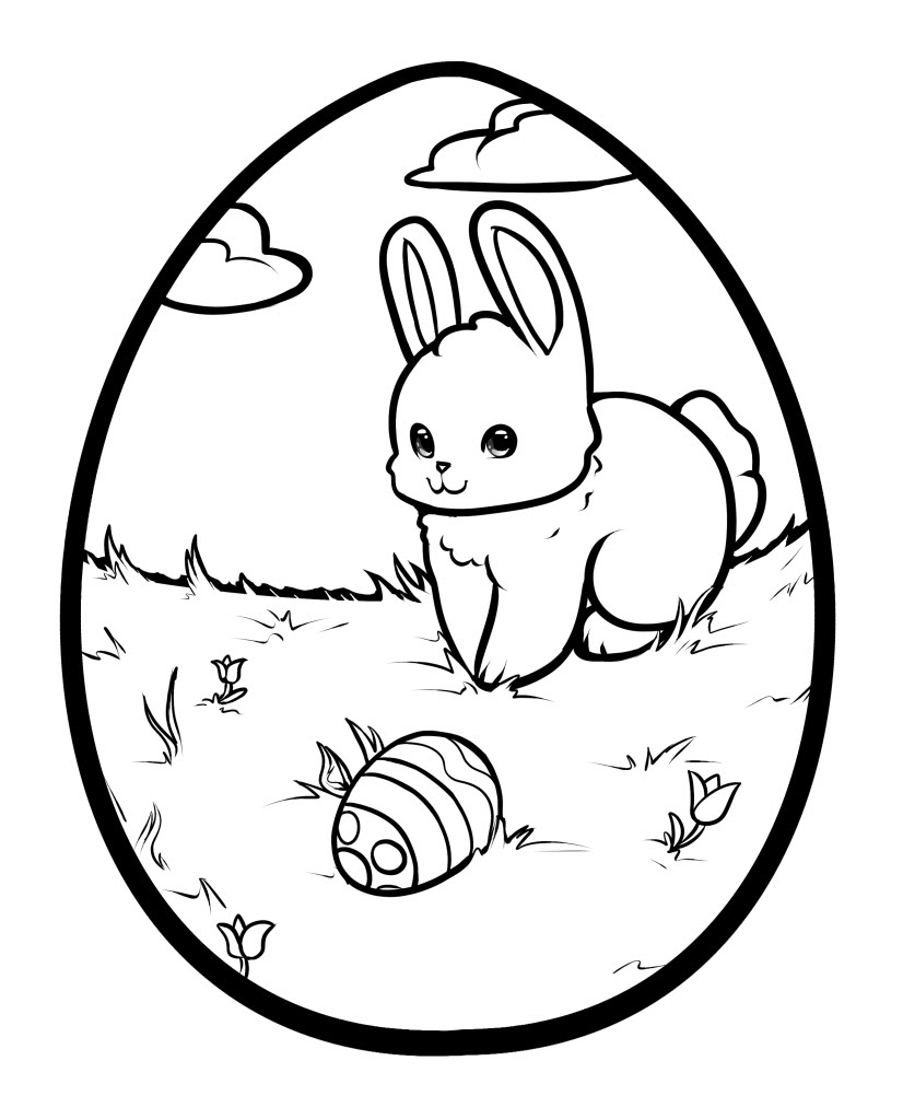 Easter Egg Bunny Coloring Pages Merry Christmas And Happy New 826x1023 Easter Egg Bunny Coloring Pages Merry Christmas And Happy New