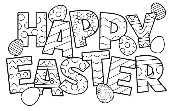 600x391 Christian Easter Coloring Pages Coloring Pages Printable And Happy