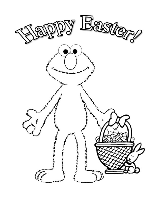 Elmo Easter Coloring Pages Bgcentrum 612x792 Elmo Easter Coloring Pages Bgcentrum