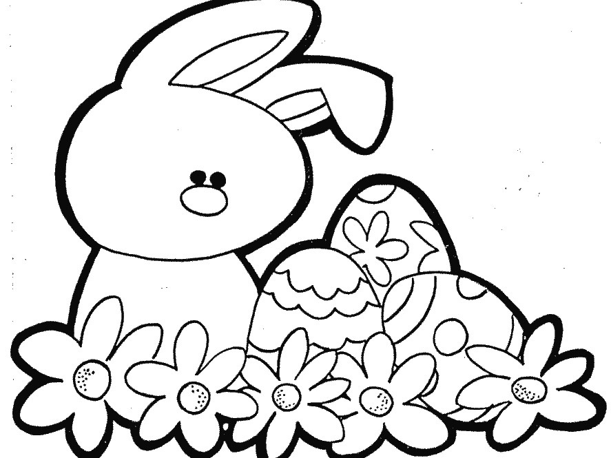 Best Easter Coloring Pages Kids 887x665 Best Easter Coloring Pages Kids
