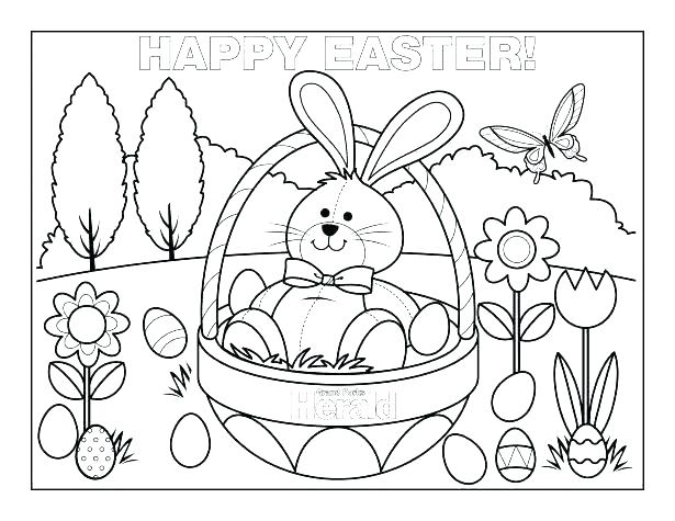 Easter Coloring Pages For Preschoolers Coloring Pages For Kids 615x475 Easter Coloring Pages For Preschoolers Coloring Pages For Kids