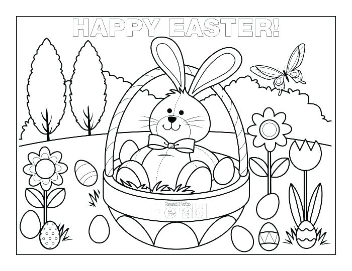 Easter Colouring Pages For Toddlers 700x540 Easter Colouring Pages For Toddlers