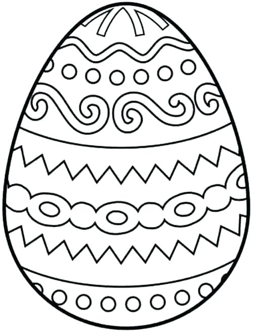500x654 Easter Coloring Page