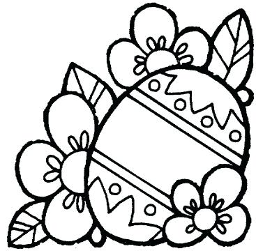 367x360 Easter Coloring Page