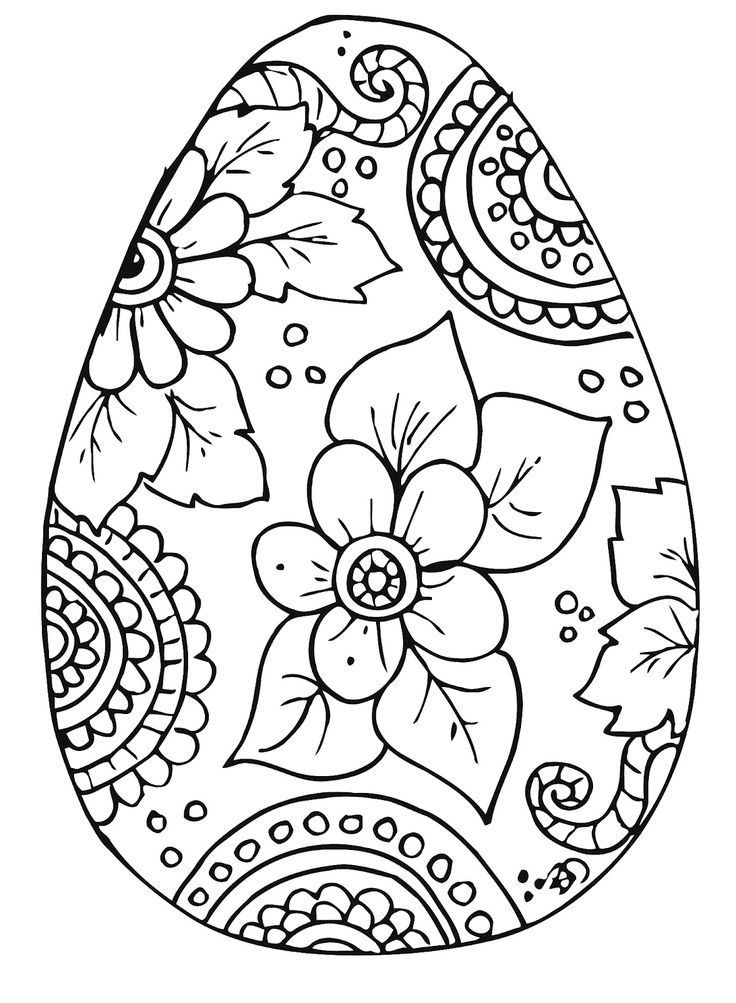 Easter Coloring Pages 736x1003 Easter Coloring Pages