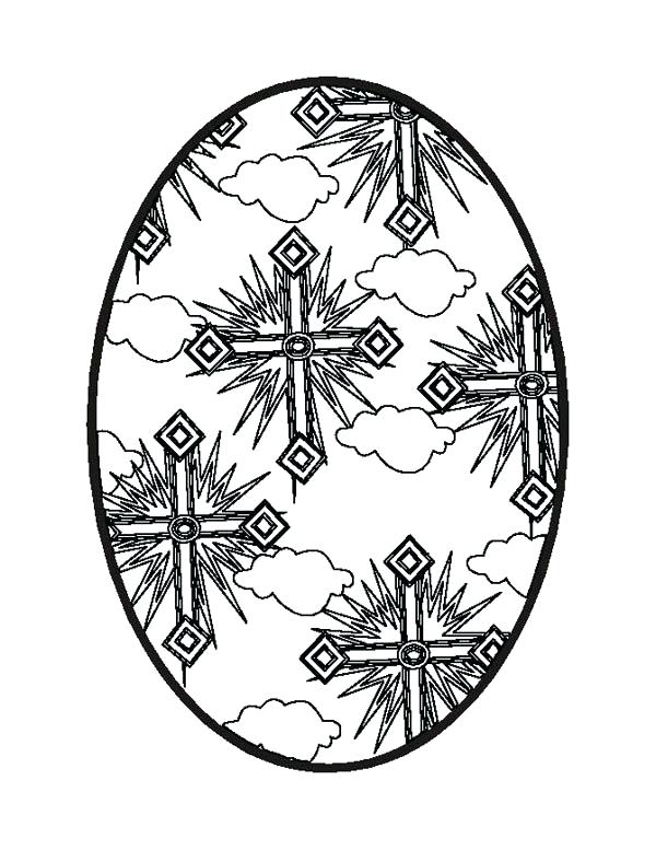 600x777 Coloring Pages For Easter Egg Cross Coloring Pages Coloring Pages