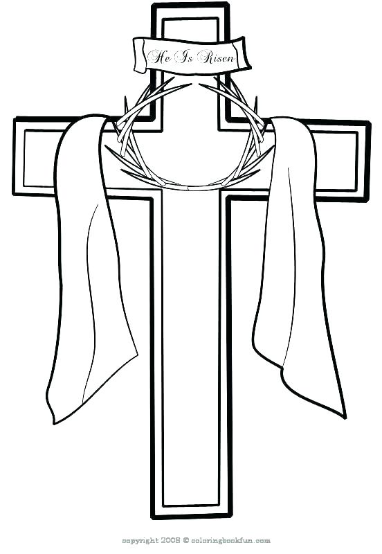 552x800 Cross Coloring Pictures Cross Coloring Pages Printable Cross