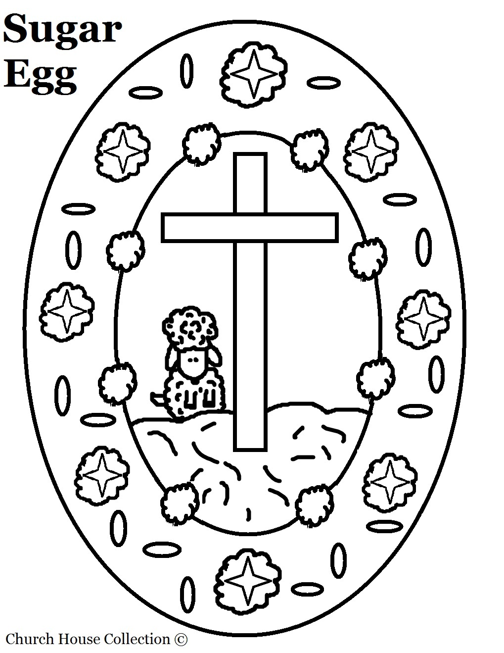 1019x1319 Christian Easter Egg Coloring Pages Egg Coloring Page Sugar Egg