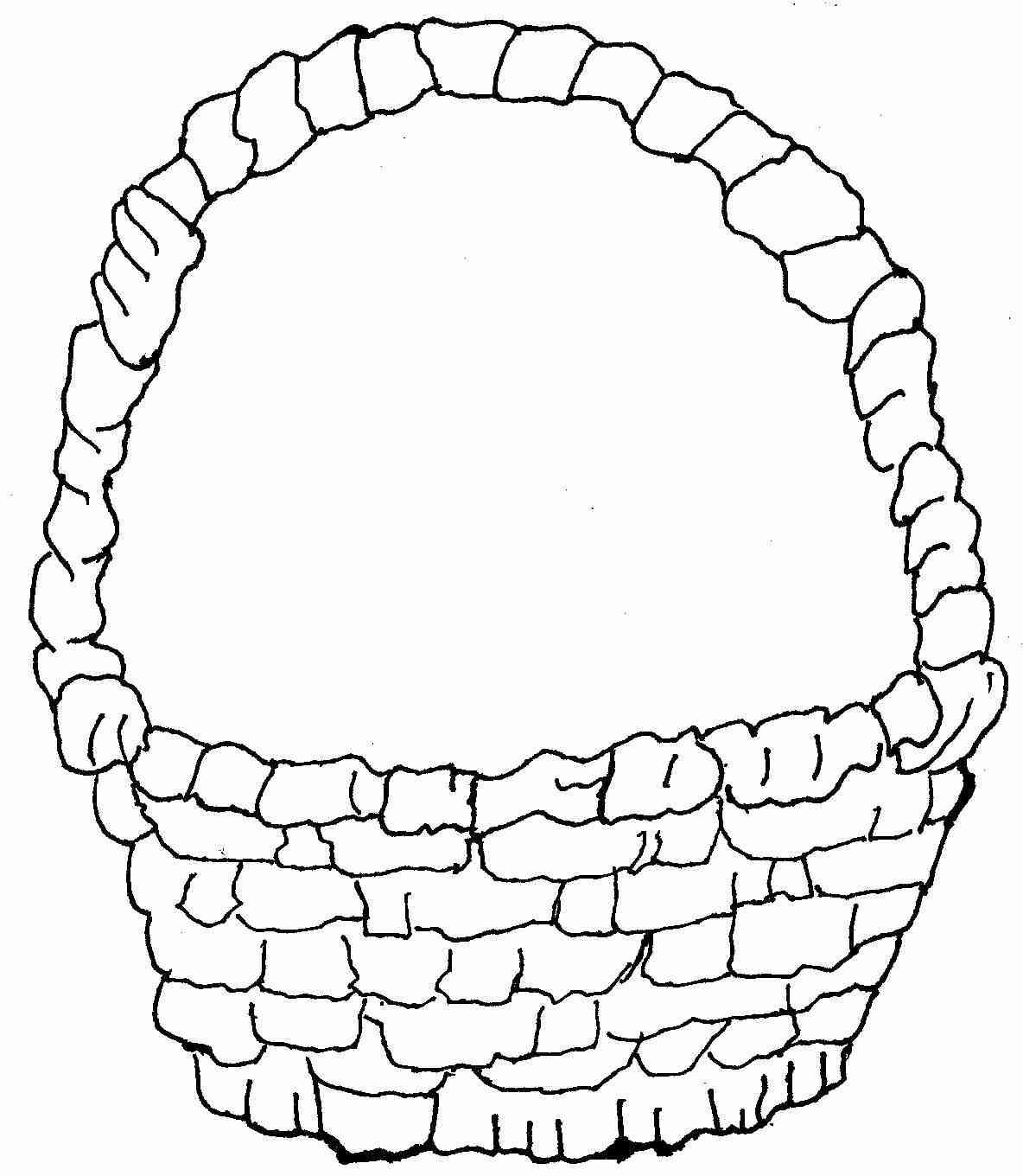 1184x1360 Easter Egg Basket Coloring Pages Page Lively Olegratiy