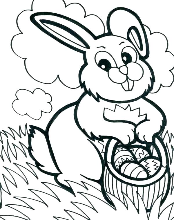 600x758 Easter Egg Coloring Sheets Free Printable Baskets Coloring Pages