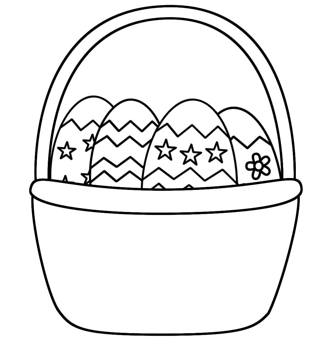 1070x1120 Cool Easter Egg Coloring Page Easter Free Coloring