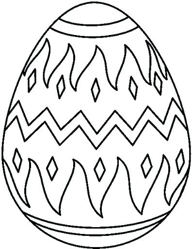 396x512 Easter Egg Color Page Eggs Coloring Page Egg Colouring Page Cute
