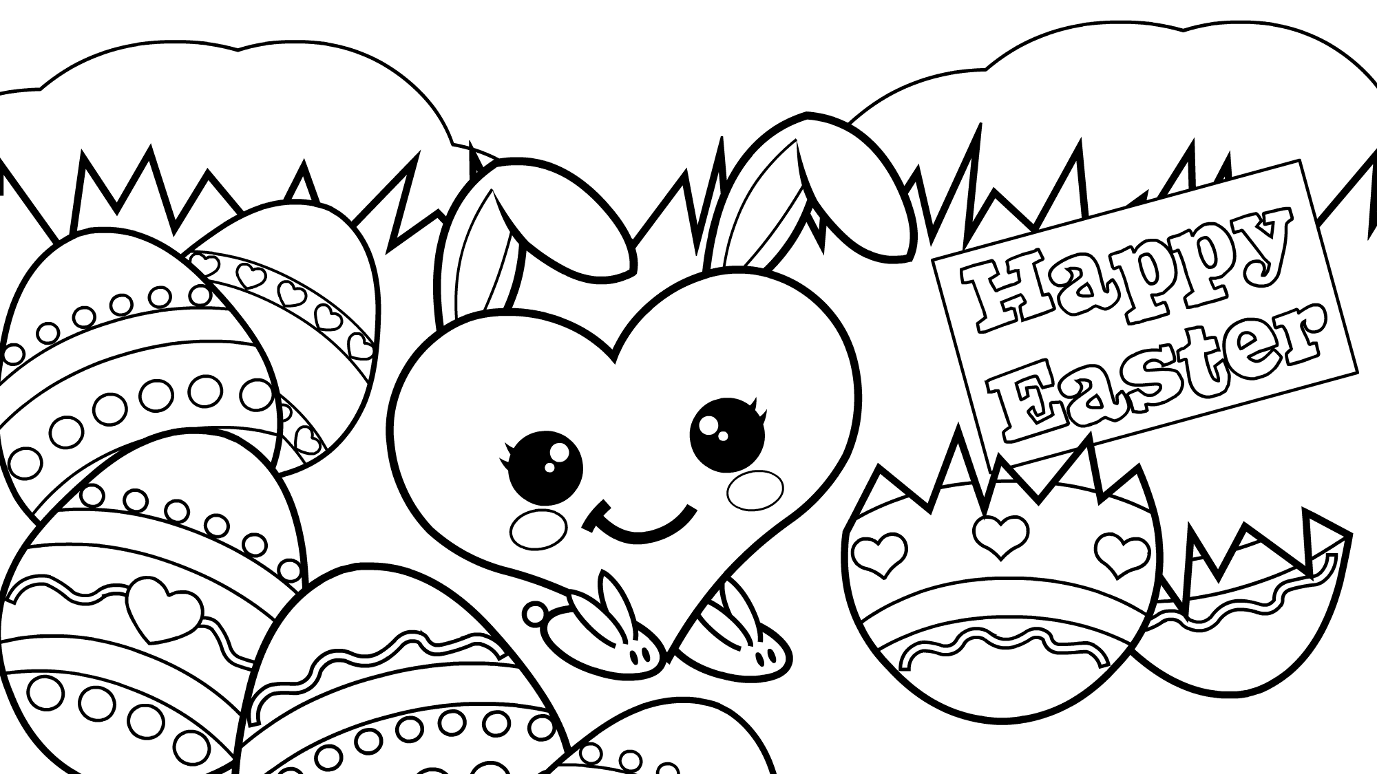 2000x1125 Best Of Best Easter Coloring Pages For Adults Archives Free