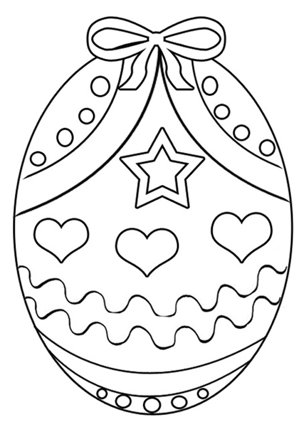 600x850 6 Luxury Easter Egg Coloring Page Logo And Design Ideas