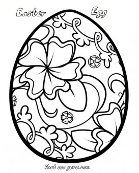 273x338 Print Out Easter Egg Decorating Coloring Pages
