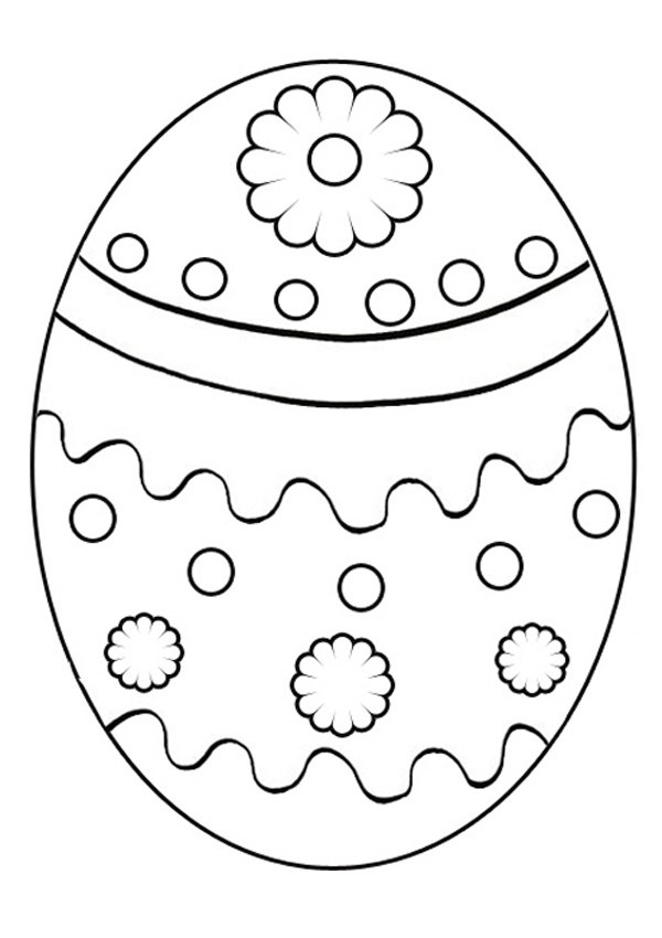600x850 Easter Eggs Stunning Free Printable Easter Eggs Coloring Pages