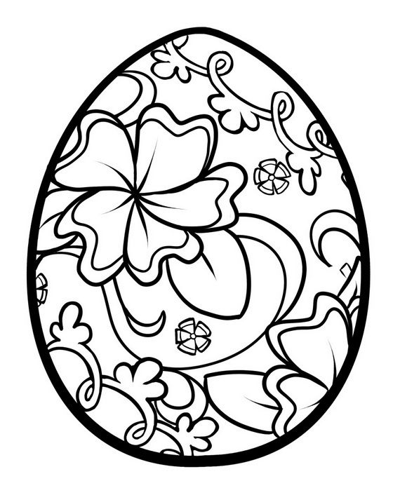Easter Egg Coloring Pages Elegant Unique Spring Amp Easter Holiday 570x706 Easter Egg Coloring Pages Elegant Unique Spring Amp Easter Holiday