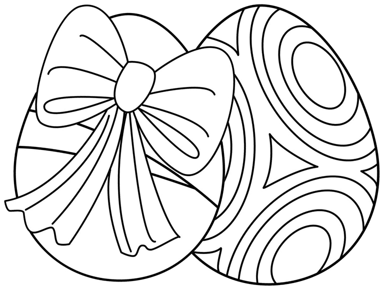 Easter Egg Coloring Pages Lovely Duck Is Easter Eggs Coloring Page 768x576 Easter Egg Coloring Pages Lovely Duck Is Easter Eggs Coloring Page