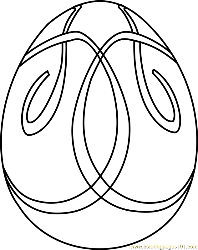 Easter Egg Design 3 Coloring Page 633x800 Easter Egg Design 3 Coloring Page