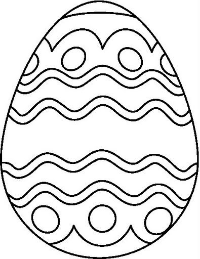 Egg Coloring Pages 395x512 Egg Coloring Pages