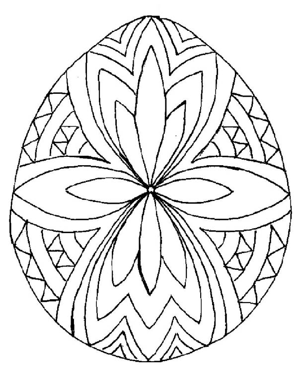 Beautiful Easter Egg Design Coloring Pages Batch Coloring 600x776 Beautiful Easter Egg Design Coloring Pages Batch Coloring