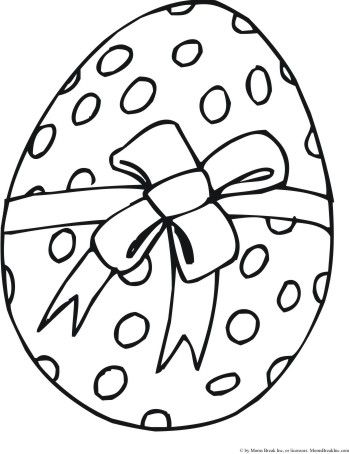 349x454 Easter Eggs Pictures Print Art Easter Colouring
