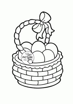 236x338 Easter Eggs And Flowers Coloring Page For Kids, Coloring Pages