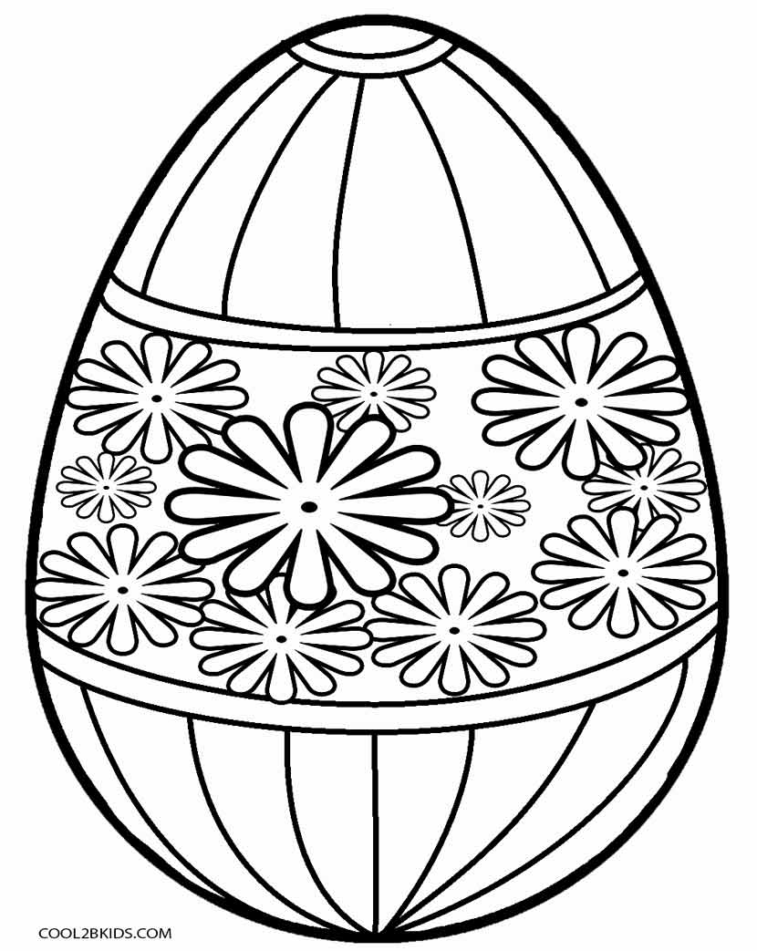 830x1043 Printable Easter Egg Coloring Pages For Kids Cool2bkids